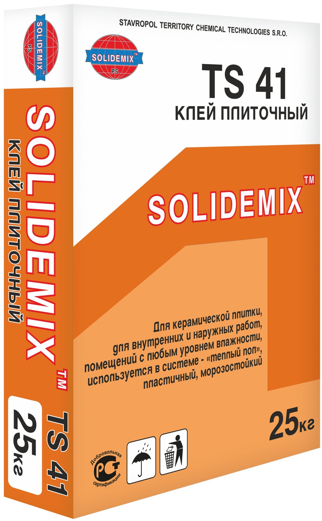 Купить Клей плиточный TS 41 от SOLIDEMIX