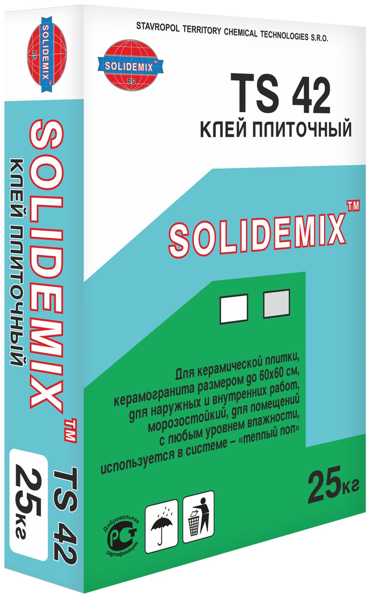 Купить Клей плиточный TS 42 от SOLIDEMIX